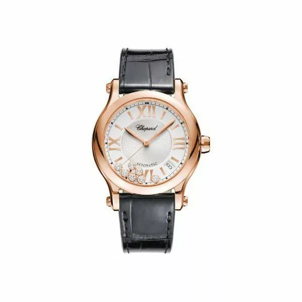 274808-5001.jpg Chopard Happy Sport Medium 18Kt Rose Gold 36Mm Ladies Watch - Image 1