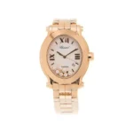 Chopard Happy Sport 18Kt Rose Gold 30 X 33.5Mm Ladies Watch