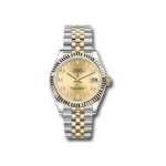 Rolex Datejust 278273-0026 Champagne Diamond Dial 31mm Steel Adn18K Yellow Gold Ladies’ Watch