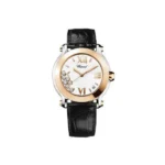 Chopard Happy Sport Stainless Steel & 18Kt Rose Gold 36Mm Ladies Watch