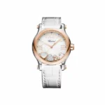 Chopard Happy Sport 36Mm Round Quartz Ladies Watch Ref. 278582-6009