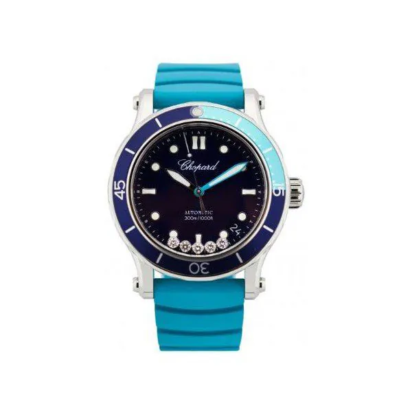 278587-3001.jpg Chopard Happy Ocean Stainless Steel 40Mm Ladies Watch - Image 1