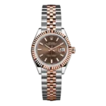 Rolex Datejust 279171 Choij Chocolate Index Dial 28Mm 18K Rose Gold And Stainless Steel Jubilee Bracelet Ladies Watch