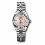 Rolex Datejust 279174 Pij Pink Index 28Mm Fluted Bezel Full Steel
