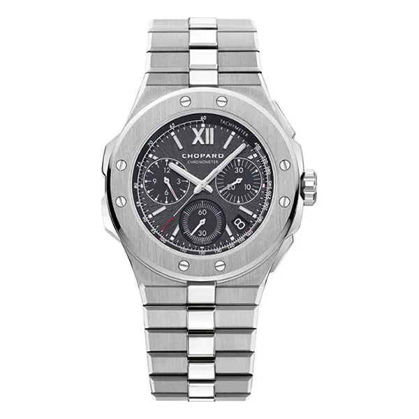 298609-3002.jpg Chopard Alpine Eagle 298609-3002 Chrono Charcoal Grey 44Mm Stainless Steel Men’S Watch - Image 1