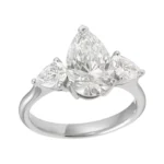 3 CT Pear Ring -3.51 CTS,R112R,J-K/SI,F-G/VS-SI,Total Wt – 3.89 gm