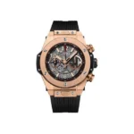 Hublot Big Bang Unico 411.OX.1180.RX Rose Gold 45mm Skeleton Dial Men’s Watch