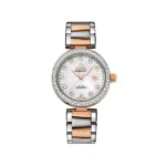 Omega De Ville 34Mm Stainless Steel &Amp; 18Kt Rose Gold Ladies Watch