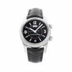 Girard Perregaux 49350.0.11.617 Black Dial Traveler Time Zone Alarm Automatic 40Mm Stainless Steel Men’S Watch 49350.0.11.617