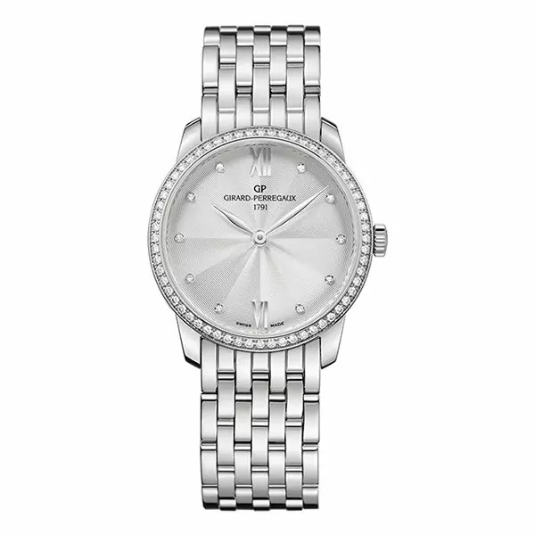 49528D11A172-11A-1.jpg Girard Perregaux 1966 Silver Flinque Ladies’ Watch 49528D11A172-11A - Image 1