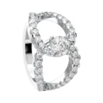 50 Ptr Ring -1.13 CTS- HRD-F-G/SI 775R,Total Wt – 4.70gm - Image 3