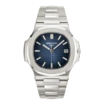 Patek Philippe Nautilus 5811/1G-001 Blue Sunburst Indices Self-Winding 18K White Gold Blue Dial