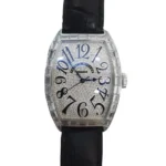 Franck Muller 5850 SC BAG CD Cintrée Curvex Iron Croco Unisex Watch