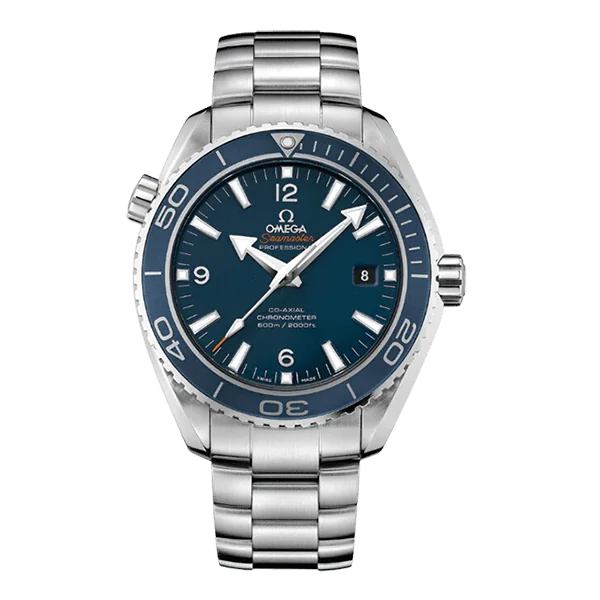 6000M-Edited.png Omega Seamaster Planet Ocean 600M 232.90.46.21.03.001 Blue Dial 42Mm Titanium Men’S Watch - Image 1