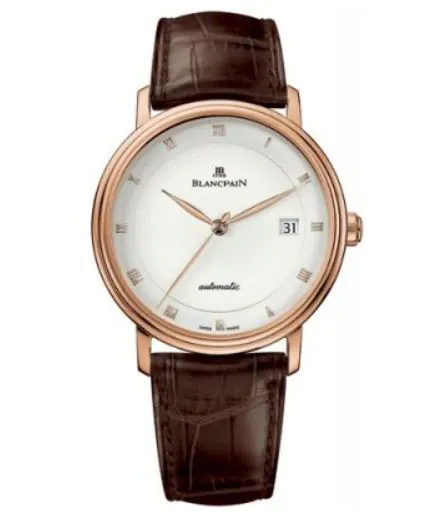 6223-3642-55b.jpg Blancpain Villeret Ultra Slim Automatic 38Mm Mens Watch Ref. 6223-3642-55B - Image 1