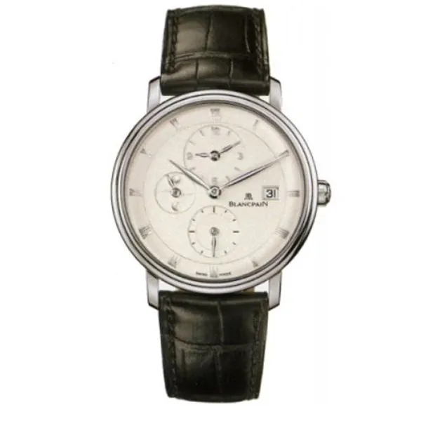 6260-1542-55B.jpg Blancpain Villeret Gmt/Double Time Zone Mens Watch Ref. 6260-1542-55B - Image 1