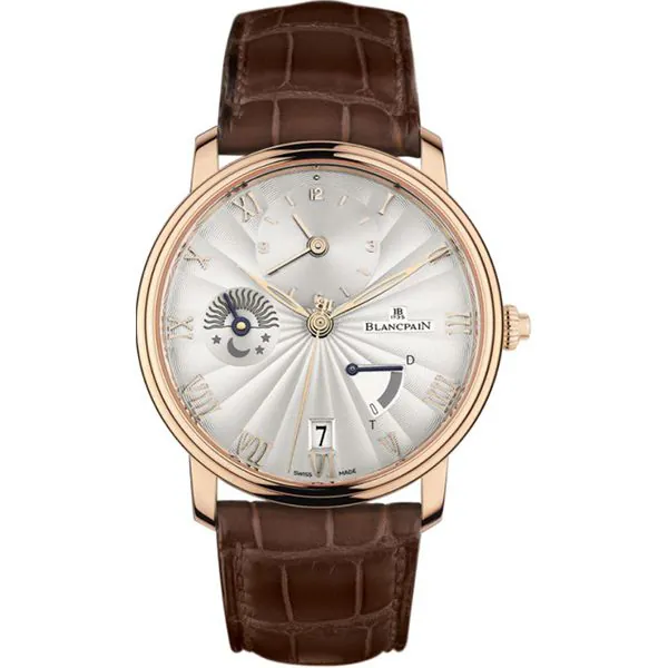 6665-3642-55B.jpg Blancpain Villeret Half Timezone Mens Watch Ref. 6665-3642-55B - Image 1