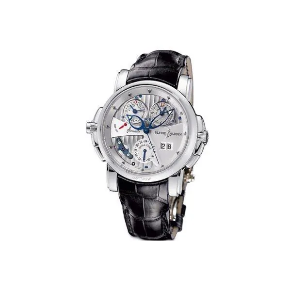 670.jpg Ulysse Nardin Sonata Cathedral Dual Time Men’S Watch - Image 1