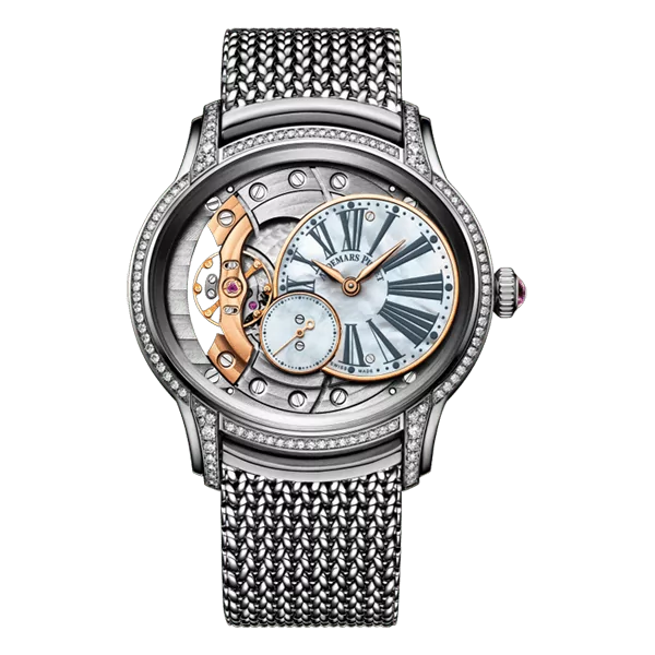 77247BC.ZZ_.1272BC.01.png Audemars Piguet Millenary 77247BC.ZZ.1272BC.01 Hand Wound Ladies Watch - Image 1