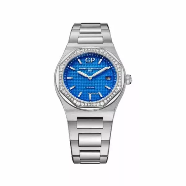 80189d11a433-11a.jpg Girard Perregaux Laureato Limited Edition 34Mm Stainless Steel Ladies Watch - Image 1