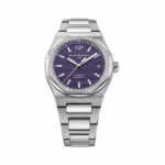 Girard Perregaux Laureato Automatic Diamond Purple Dial Ladies’ Watch
