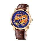 Ulysse Nardin 8156-111 Classico Dragon Enamel Champleve Dial Automatic Men’S Watch