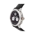 A. Lange & Sohne Lange 405.835 Platinum Datograph Baguette Diamonds Black Dial 41mm Men’s Watch - Image 4