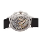 A. Lange & Sohne Lange 405.835 Platinum Datograph Baguette Diamonds Black Dial 41mm Men’s Watch - Image 2