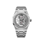 Audemars Piguet Royal Oak 26518ST.OO.1220ST.01 Tourbillon Extra-Thin Openworked Rhodium Stainless Steel 41mm Hand-Wound