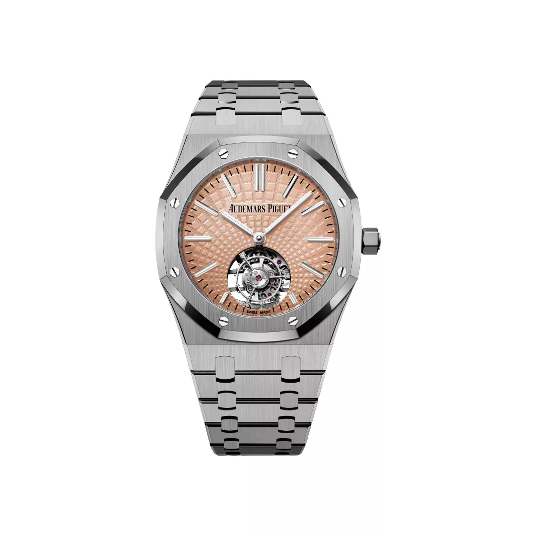 AP-26531TI.OO_.1220TI.01-1.jpg Audemars Piguet Royal Oak 26531TI.OO.1220TI.01 Flying Tourbillon Titanium 41mm Salmon Dial - Image 1