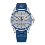 Patek Philippe Aquanaut Luce 5268/461G-001Haute Joaillerie White Gold Diamond/Sapphires Pave Dial