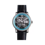 Arnold & Son Nebula 1.NEAS.U04A.C216S Stainless Steel 41.5mm Turquoise Skeleton Arabic Dial Men’s Watch