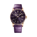 Audemars Piguet Code 11.59 – 77410OR.OO.A623CR.01 Rose Gold 38mm Purple Dial Ladies Watch