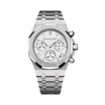 Audemars Piguet Royal Oak 26240ST.OO.1320ST.07 Chronograph 41mm White Dial Men’s Watch