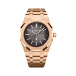 Audemars Piguet Royal Oak 16202OR.OO.1240OR.02 Jumbo Extra-Thin smoked grey dial 39mm Men’s Watch