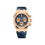Audemars Piguet Royal Oak 26239OR.OO.D315CR.01 Selfwinding Chronograph Rose Gold 41mm Blue Dial