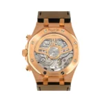 Audemars Piguet Royal Oak 26240OR.OO.D002CR.02 Rose Gold 41mm Black Tapisserie Dial Men’s Watch - Image 2