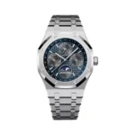 Audemars Piguet Royal Oak 26574TI.OO.1220TI.01 Perpetual Calendar Titanium 41mm Blue Dial Men’s Watch