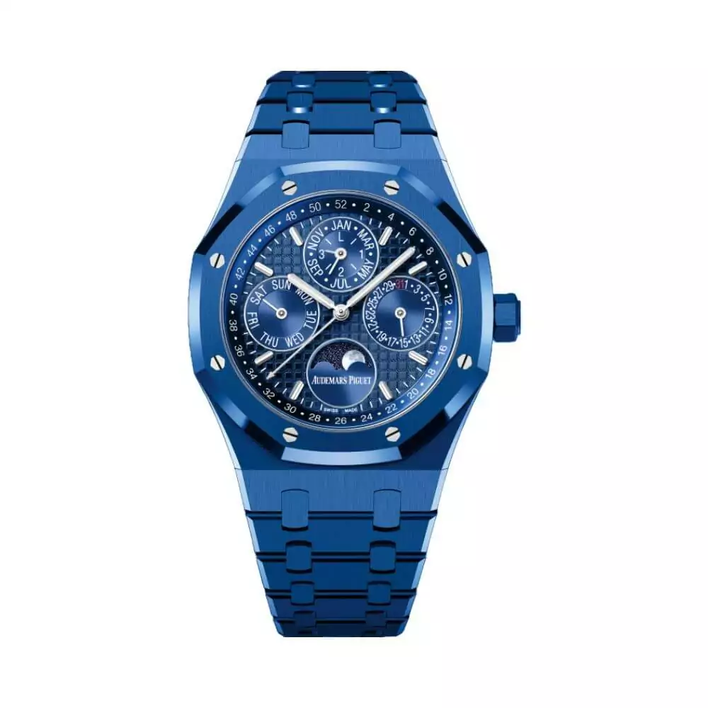 Audemars-Piguet-Royal-Oak-26579CS.OO_.1225CS.01.jpg Audemars Piguet Royal Oak 26579CS.OO.1225CS.01 Perpetual Calendar Blue Dial - Image 1