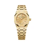 Audemars Piguet Royal Oak Mini 67630BA.GG.1312BA.01 Frosted Yellow Gold 23mm Ladies Watch