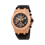 Audemars Piguet Royal Oak Offshore 26470OR.OO.A002CR.02 Chronograph Rose Gold Black Mega Tapisserie Dial 42mm Men’s Watch