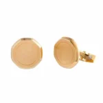 Audemars Piguet Royal Oak 18K Yellow Gold Octagonal Cufflinks