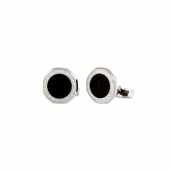 BM0733.bcu_.us_.z015.jpg Audemars Piguet White Gold Cufflinks With Diamonds And Black Onyx - Image 1