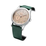 Baltic Micro Rotor MR01 Automatic Stainless Steel 36mm Salmon Dial Unisex Watch - Image 3