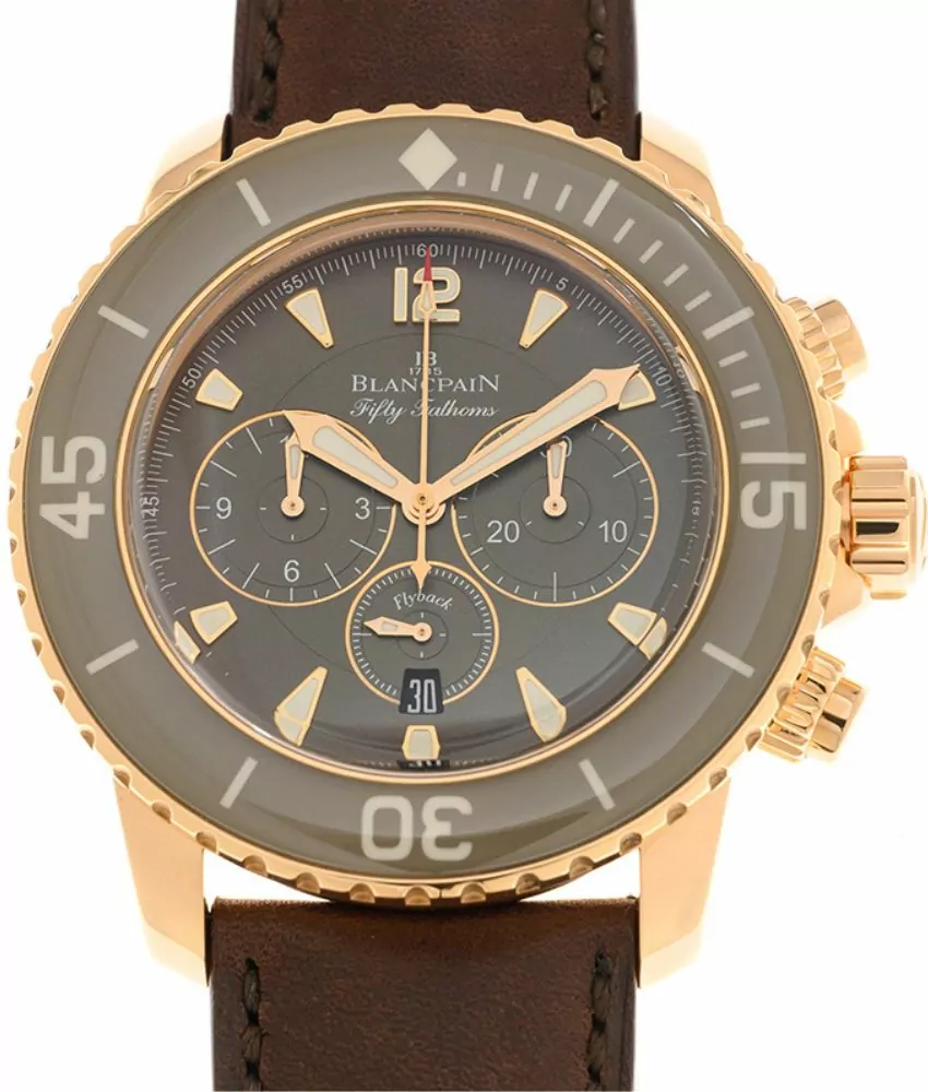 Blancpain-Fifty-Fathoms-Chronographe-Flyback.jpg Blancpain Fifty Fathoms Chronographe Flyback Boutique Edition Grey Dial - Image 1