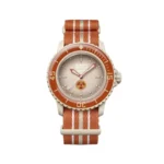 Blancpain X Swatch Scuba Fifty Fathoms Arctic Ocean SO35N100 Beige 42.3mm Unisex Watch