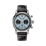 Breitling Top Time B01 AB01764A1C1X1 Truimph Stainless Steel 41mm Blue Dial Men’s Watch