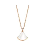 Bvlgari Divas 350581 Dream Necklace 18Kt Rose Gold With Diamond Pendant