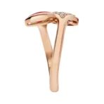 Bvlgari Divas Dream 356445 AN858645 18K RG & Pave Diamonds Ring - Image 2