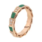 Bvlgari Serpenti 356754 AN858752 18K Pave Diamonds Ring